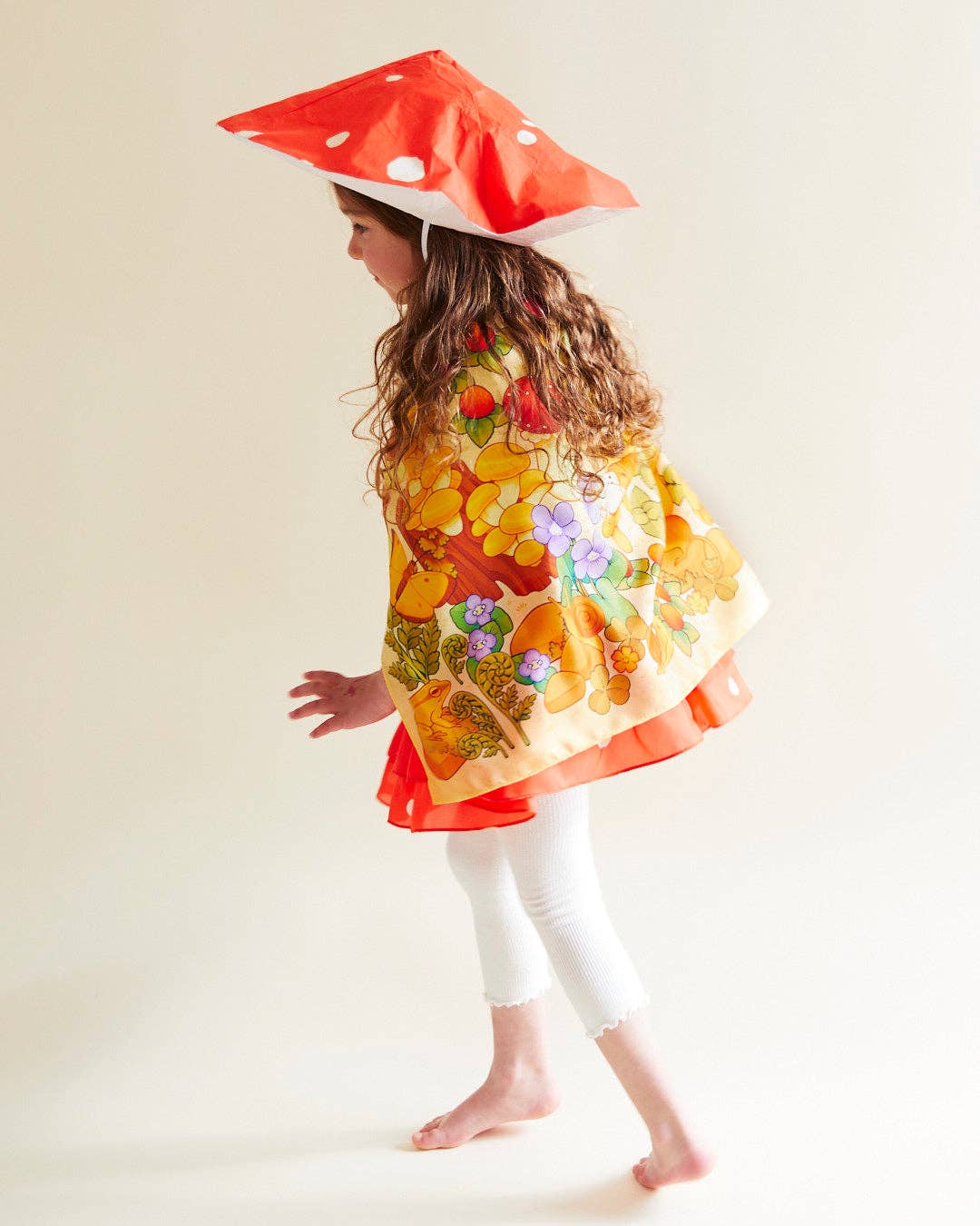 Sarahs Silk Mushroom Print Seek & Find - Natural Waldorf Toy - - MamaMilla