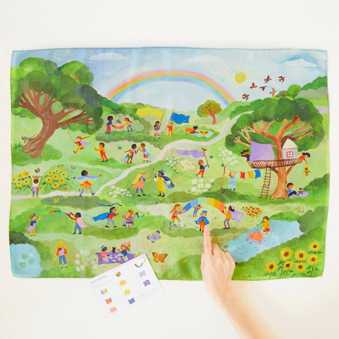 Sarahs Silk 30 Ways to Play Seek & Find Activity Playsilk - - MamaMilla