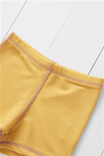 Grass & Air ochre badeshorts på børn