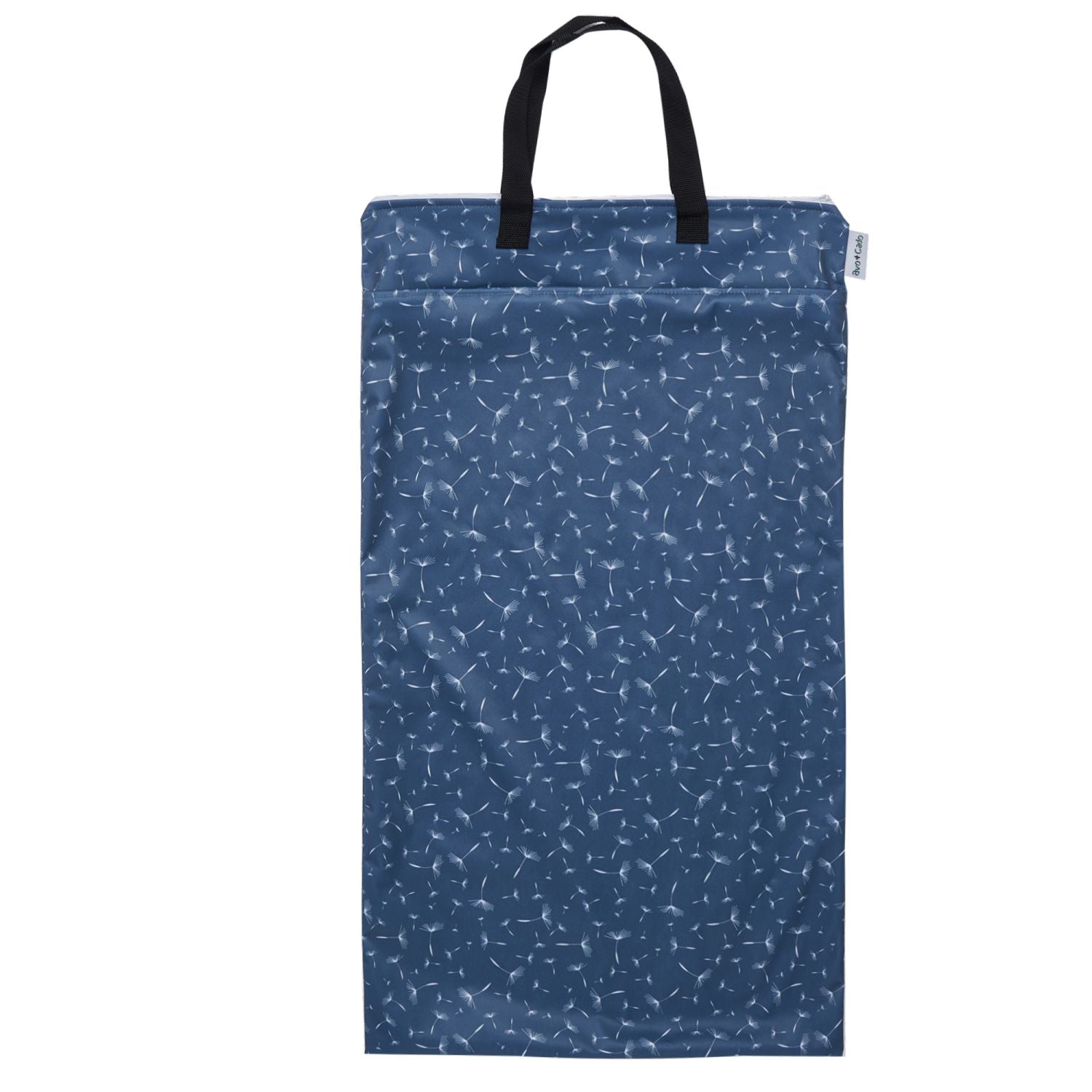 avo+cado Wetbag Large met Twee Compartimenten en Hank - Paardebloem - Wetbag Large - MamaMilla