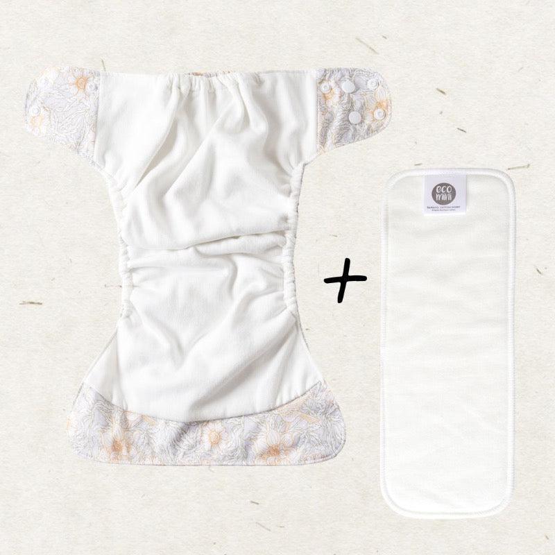 One Size Bamboo Pocket Diaper. Namib - - MamaMilla
