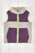 Grass & Air borgvest Amethyst og Geo grå