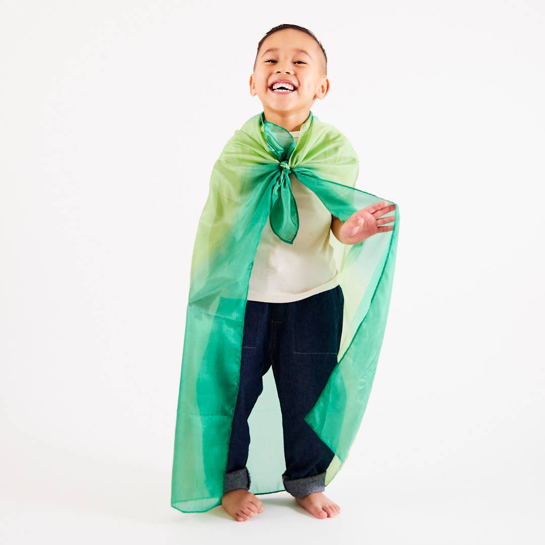 Sarahs Silk Earth Playsilks - Open-Ended 100% Silk, Natural Waldorf Toys: Desert - - MamaMilla
