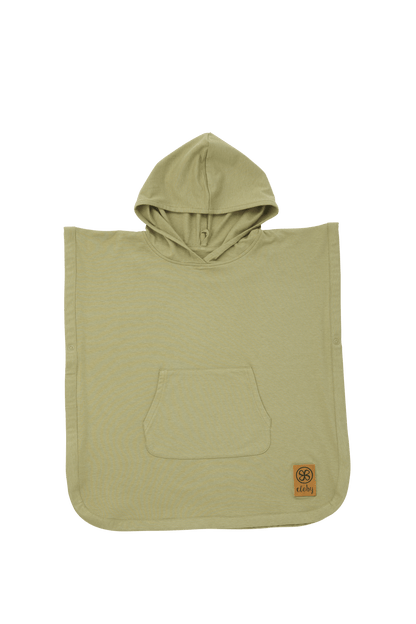 Cloby UV-poncho - Olijfgroen 1-3 jaar - - MamaMilla