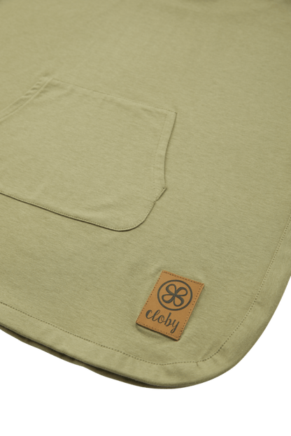 Cloby UV-poncho - Olijfgroen 1-3 jaar - - MamaMilla