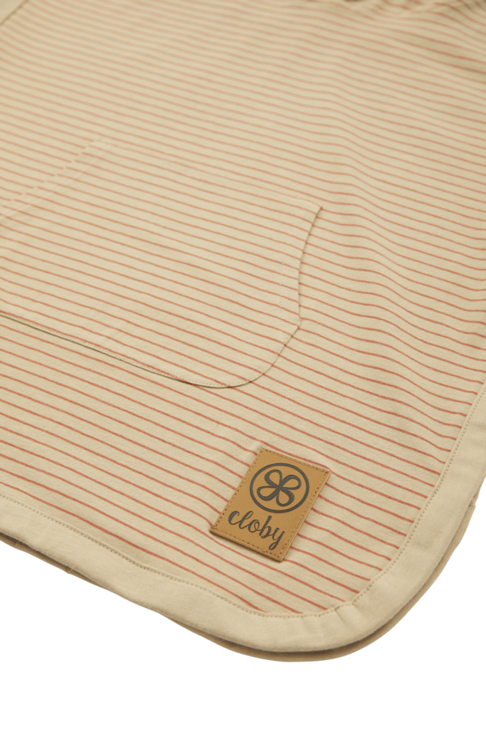 Cloby UV Poncho - Sandy Beach/Peanut Bruin 1-3 jaar - - MamaMilla