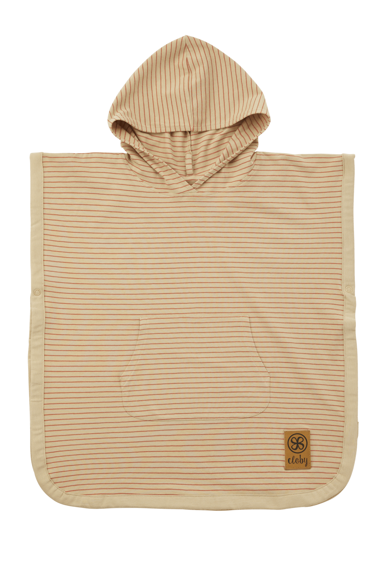 Cloby UV Poncho - Sandy Beach/Peanut Bruin 3-5 jaar - - MamaMilla