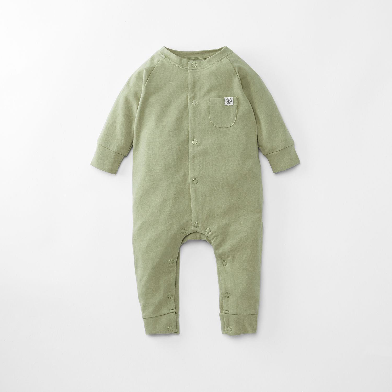 Cloby UV-playsuit - Olijfgroen 50/56 - - MamaMilla
