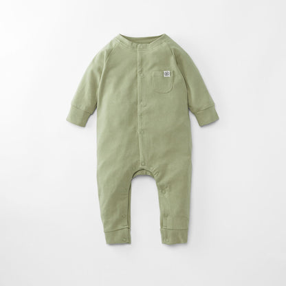 Cloby UV-playsuit - Olijfgroen 62/68 - - MamaMilla