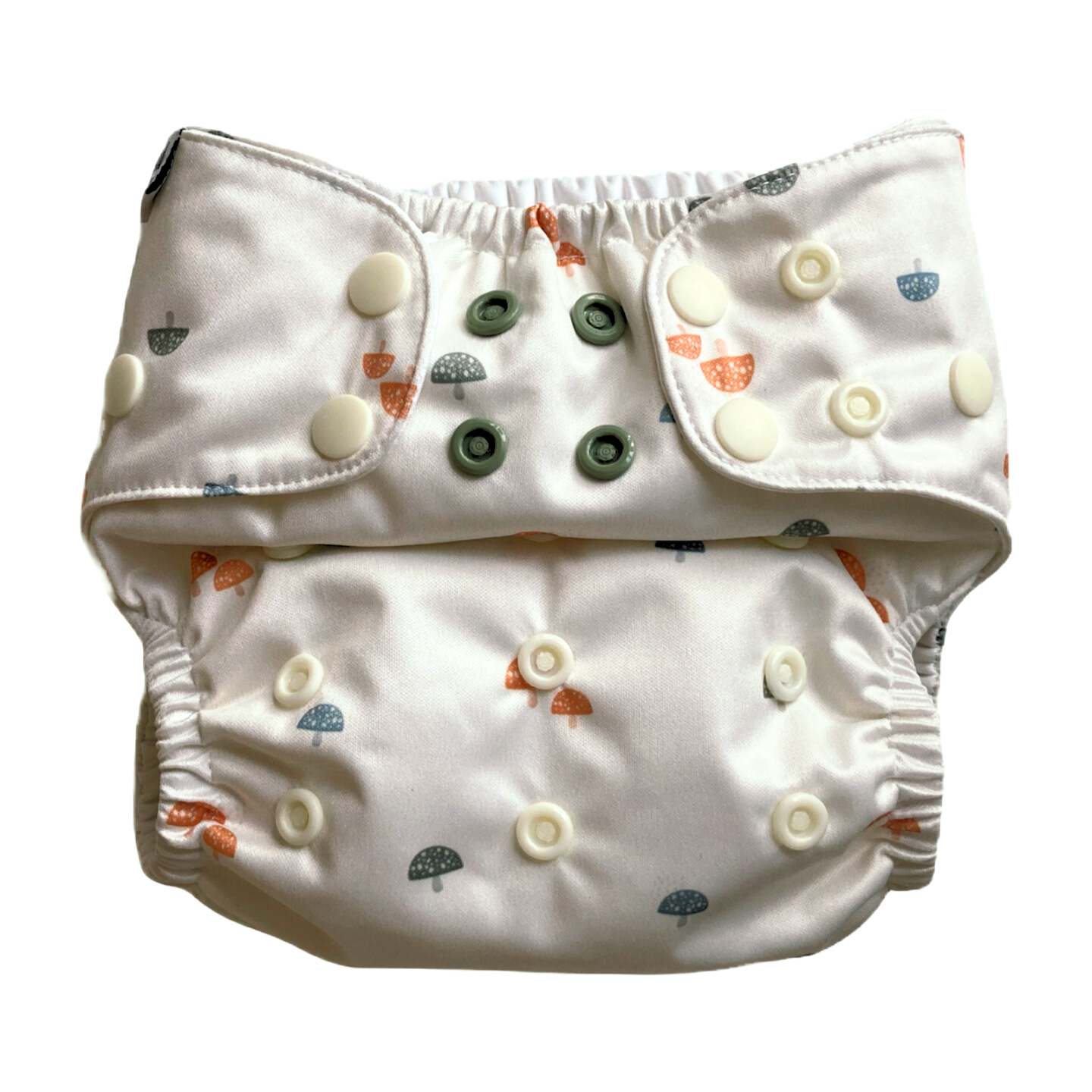 The Swedish Forest | Pocket Diaper | Slim 3-15kg: Humleblomster blå / No inserts - - MamaMilla