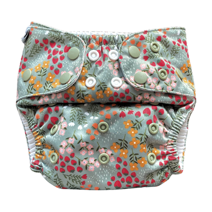 The Swedish Forest | Pocket Diaper | Slim 3-15kg: Hjortron / No inserts - - MamaMilla