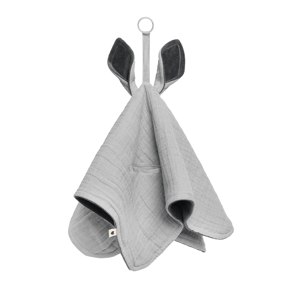 BIBS Kangaroo muslin sutteklud "Cloud" (økologisk bomuld) - MamaMilla