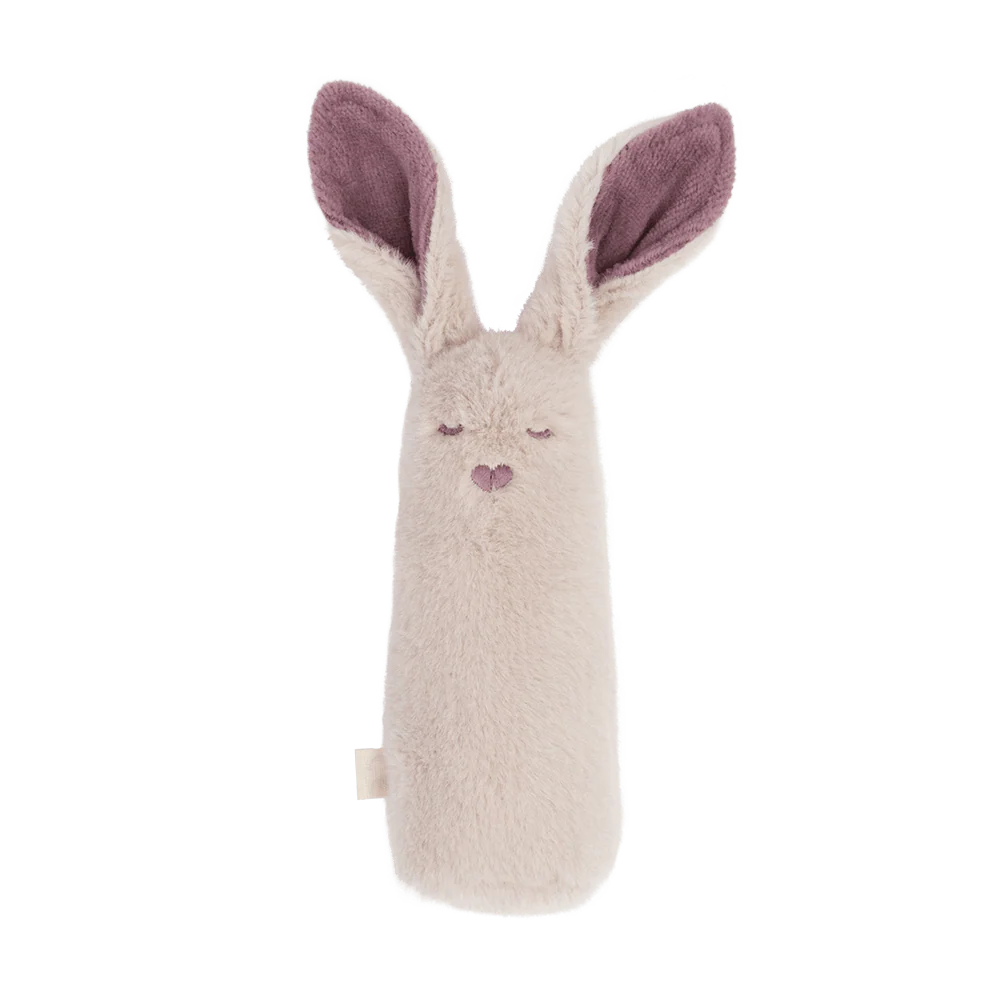 BIBS Kænguru Baby Rangle "Powder"