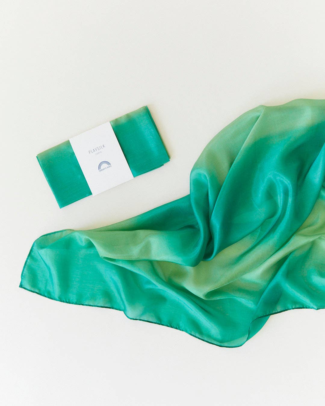 Sarahs Silk Earth Playsilks - Open-Ended 100% Silk, Natural Waldorf Toys: Desert - - MamaMilla