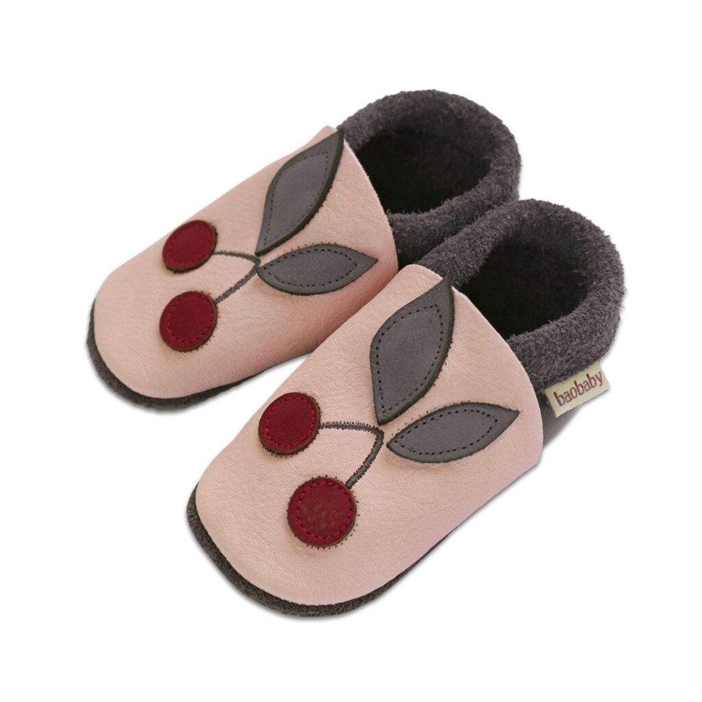 Baobaby Classic Baby Skor - Cherry Pop XXL - - MamaMilla