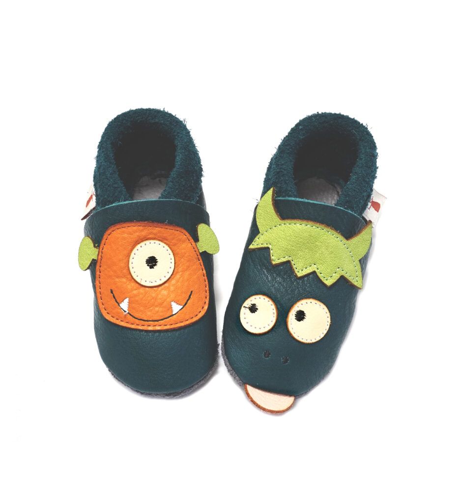 Baobaby Klassieke Babyschoentjes - Monster L - - MamaMilla