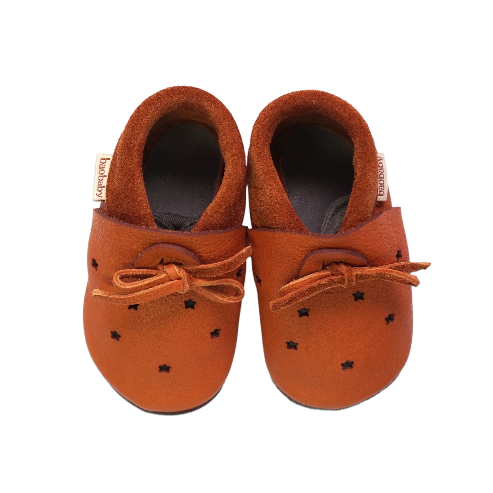 Baobaby Sandalen - Sterren Hazelnoot XXL - - MamaMilla