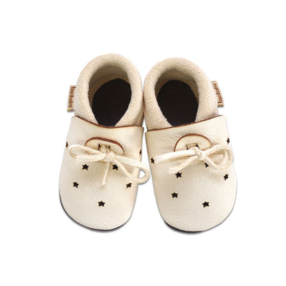 Baobaby Sandalen - Sterren Wit S - - MamaMilla