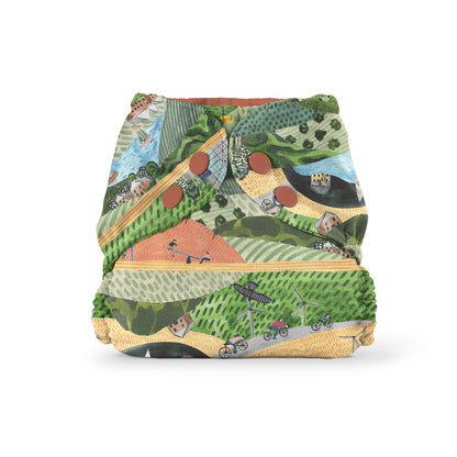Outer (+ Swim Diaper): Terrazzo / Size 1 (7-17 lbs) - - MamaMilla