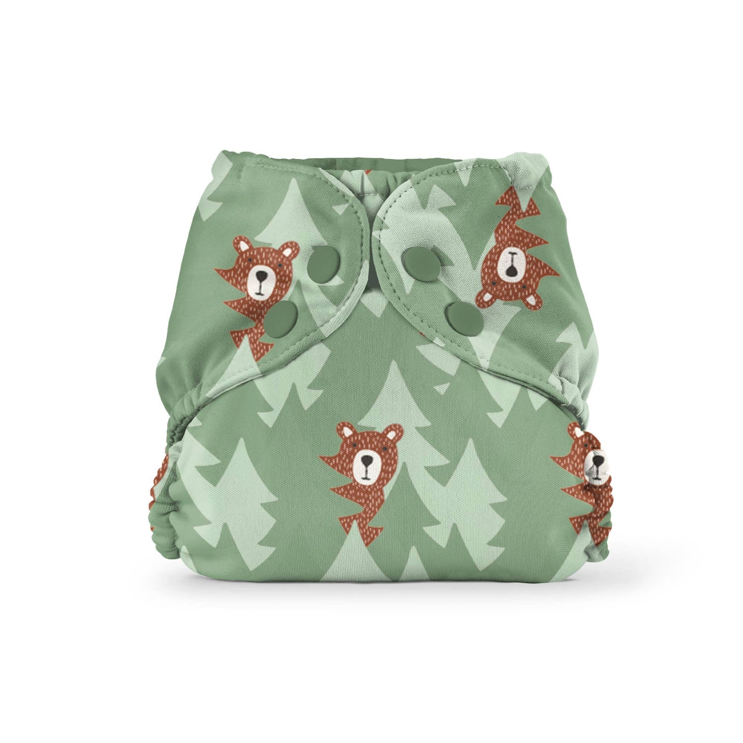 Outer (+ Swim Diaper): Winter Water Factory Blueberries / Size 1 (7-17 lbs) - - MamaMilla