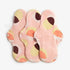 Imse Vimse Natbind (stofbind) i Økologisk Bomuldsjersey - 3 styk - Pink Hoop - Natbind - MamaMilla