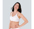 Medela Comfortabele 3-in-1 voedings- en kolfbeha, wit, maat M - MamaMilla