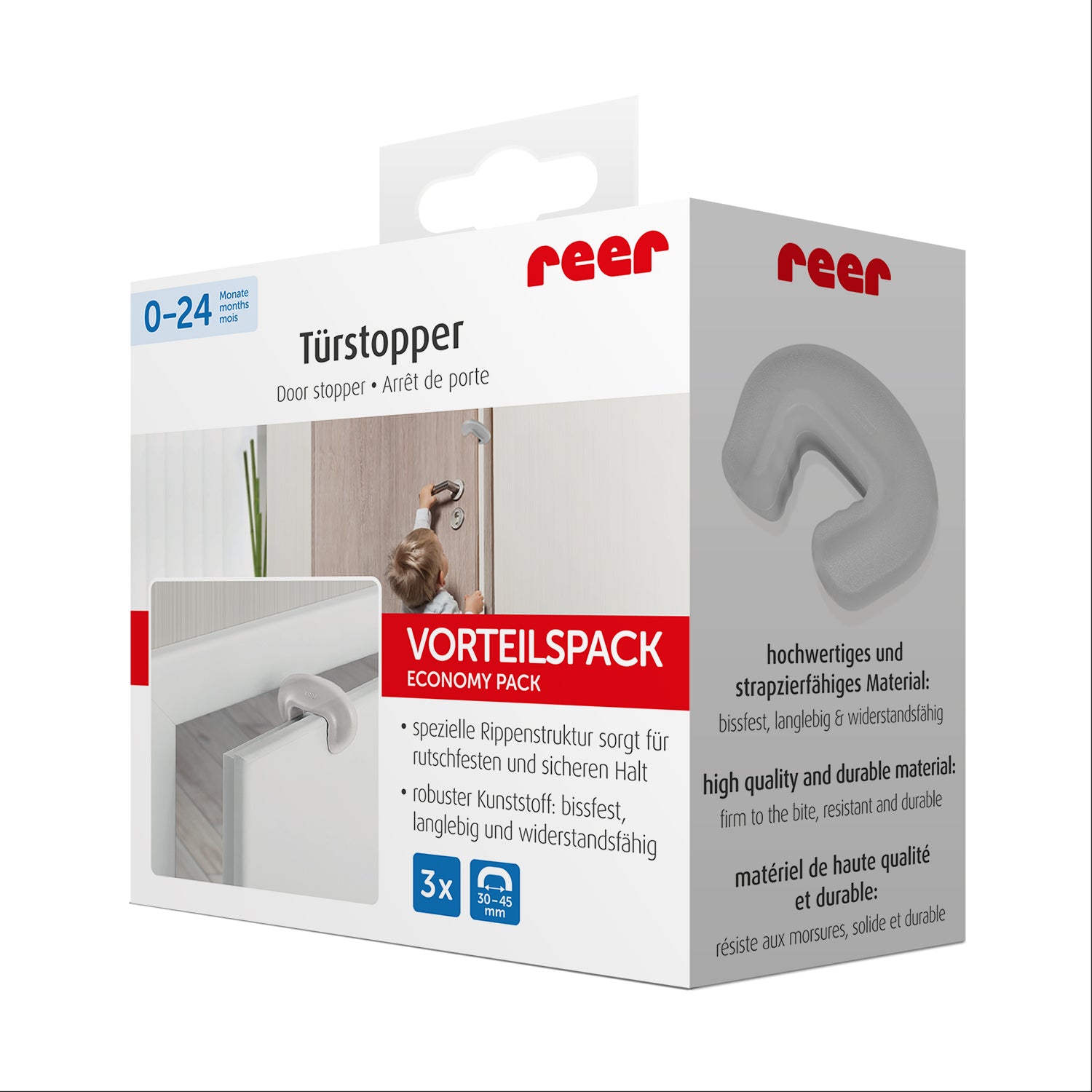 Reer Vingerbeschermer voor deur - Voor in huis - MamaMilla