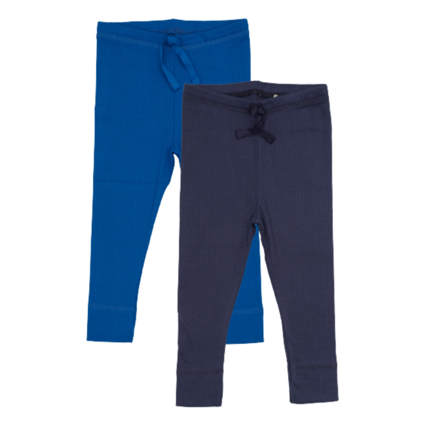 Copenhagen Colors 2-pack leggings - Blauw / marineblauw - leggings - MamaMilla