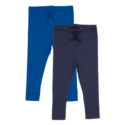 Copenhagen Colors 2-pack leggings - Blauw / marineblauw - leggings - MamaMilla
